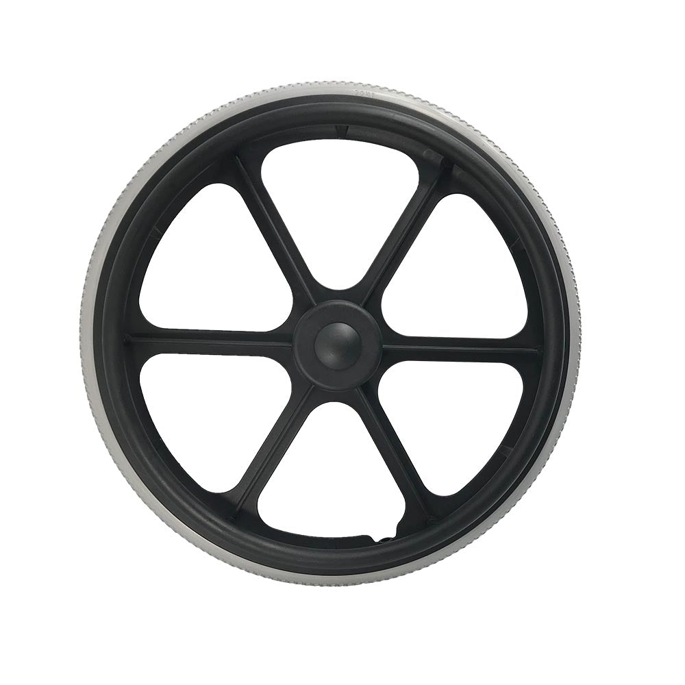 P-WP-20-01-01   20''x 1 固定塑膠框PU胎後輪組.